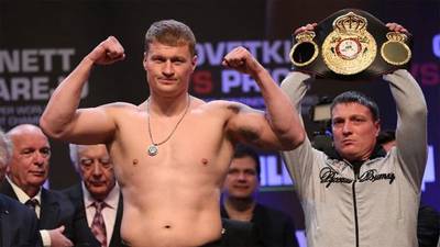 Povetkin vs Hunter on December 7 in Saudi Arabia officially