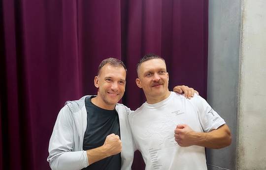 Andriy Shevchenko congratulated Usyk on his victory over Dubois (photo)