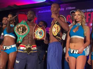 Crawford vs Indongo, Gvozdyk vs Baker – weigh in results