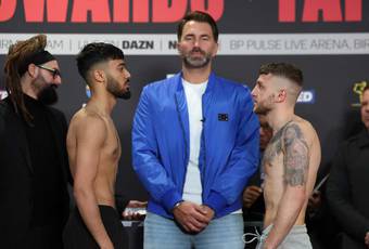 What time is Hamza Uddin vs Benn Norman tonight? Ringwalks, schedule, streaming links