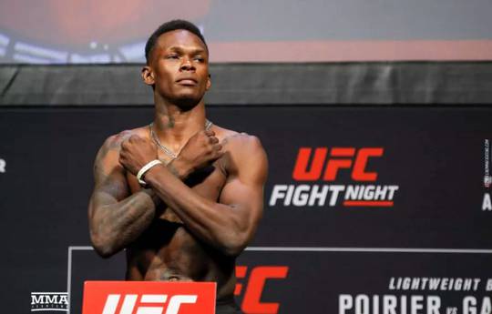Adesanya considers UFC 243 as the biggest event in the history of Oceania
