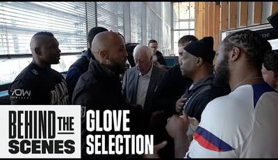 White and Franklin choose gloves (video)