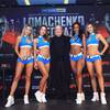 Charming ring-girls of Gvozdyk vs Ngumbu fight 35