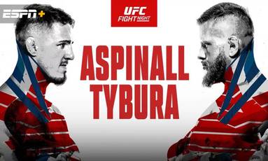 Аспиналл нокаутировал Тыбуру и другие результаты турнира UFC Fight Night 224