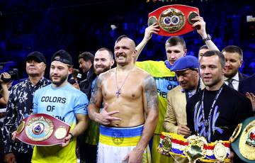 WBA section on Usyk-Dubois - 75 to 25