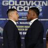 Golovkin, Jacobs - Face To Face at Final Press Conference (photo + video) 5