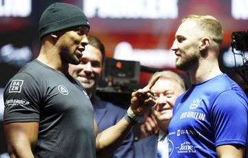 Wallin revealed which clause in the contract for the fight with Joshua does not suit him