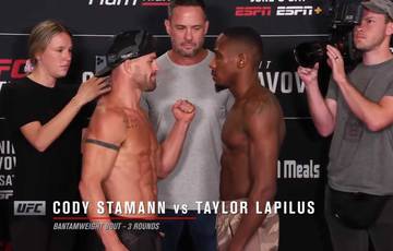 A quelle heure est l'UFC sur ESPN 57 ce soir ? Stamann vs Lapilus - Heures de début, horaires, carte de combat