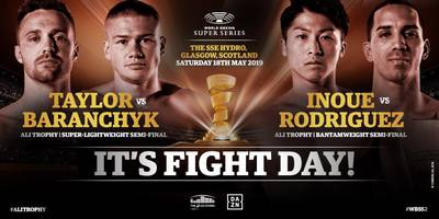 WBSS: Rodriguez vs Inoue, Baranchyk vs Taylor. Where to watch live