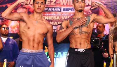 What time is Emiliano Vargas vs Nelson Hampton tonight? Ringwalks, schedule, streaming links