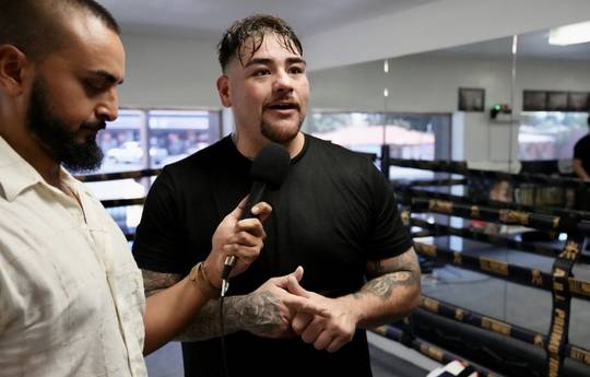 Ruiz: "Hard work pays off, first Ortiz, then Wilder."