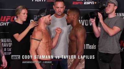 Hoe laat is UFC op ESPN 57 vanavond? Stamann vs Lapilus - Aanvangstijden, schema's, vechtkaart