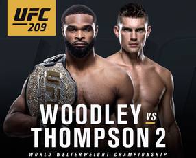 UFC 209: Вудли – Томпсон. Прямая трансляция, где смотреть онлайн.