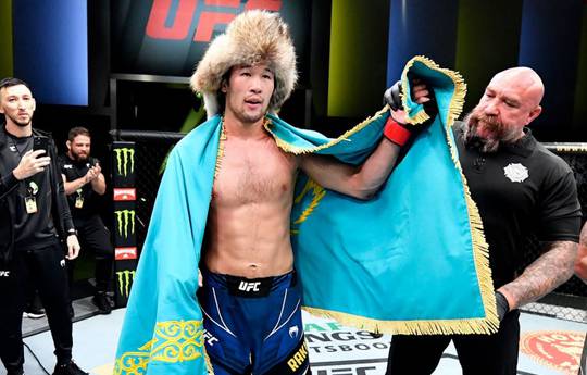 Kasachstanische UFC-Kämpfer reagierten auf die Geschehnisse im Land