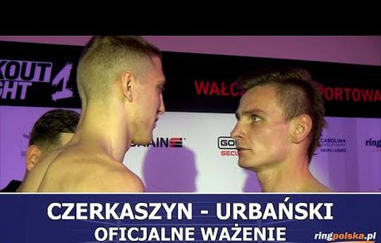 Cherkashyn and Urbanski make weight (video)