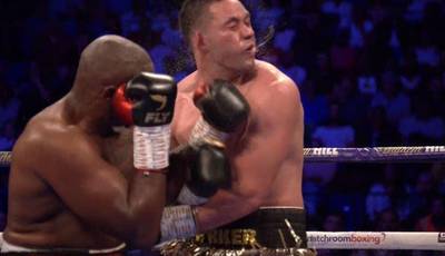 Whyte drops Parker, wins on points through hell in the 12th