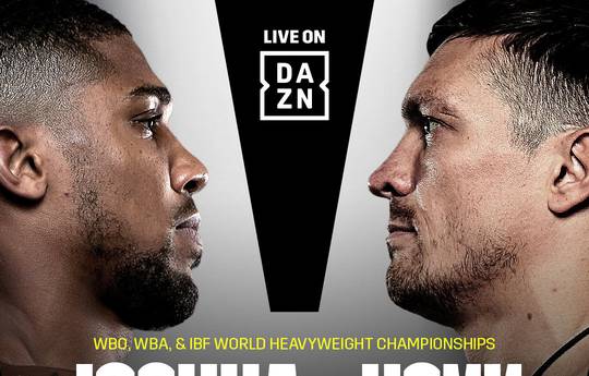 DAZN buys rights for Joshua vs Usyk broadcast