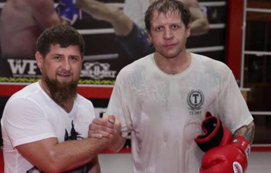 Емельяненко и Кадыров решили определить, кто чемпион