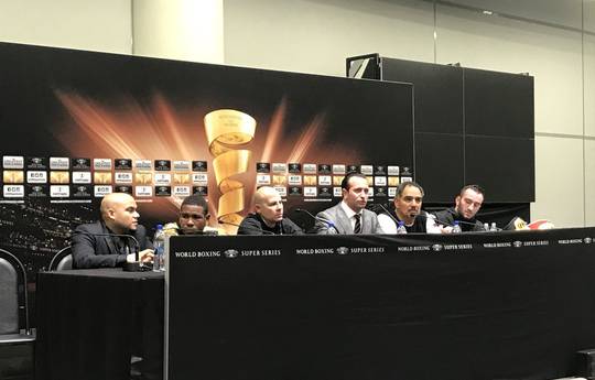 Gassiev - Dorticos. Press conference after the fight