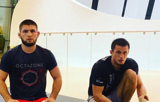 Khabib continues to train actively