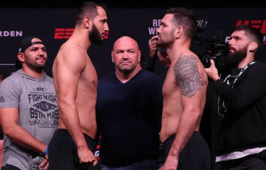 UFC on ESPN 6: результаты взвешивания