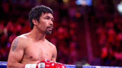 O COI não autorizou a participação de Pacquiao nos Jogos Olímpicos de 2024