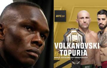 Adesanya gave a forecast for the fight between Volkanovski and Topuria