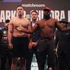 Chisora ​​and Parker were weighed 7