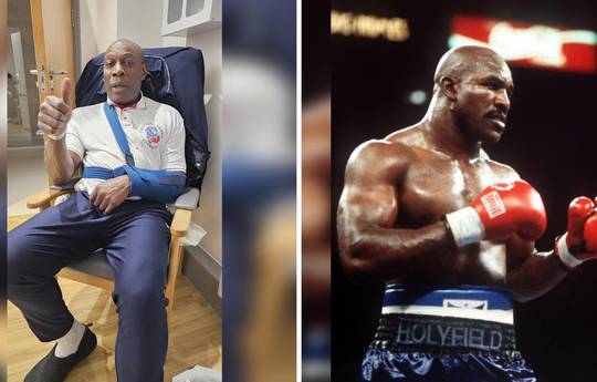 Evander Holyfield y Frank Bruno revelan el escandaloso comportamiento del "desagradable" peso pesado: "Cruzó la línea"