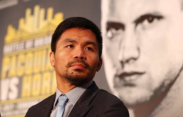 Pacquiao considers the refereeing in the Horn fight unfair