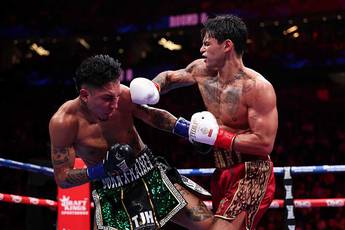 Barrios commented on the defeat from Garcia: "I was caught by a punch I didn't see"