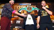 Fury and Wallin at the final press conference