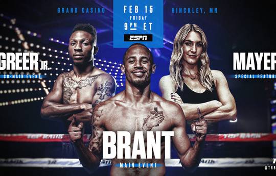 Brant vs Baysangurov. Where to watch live