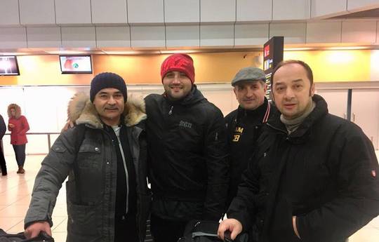 Christian Hammer arrived in Ekaterinburg for Alexander Povetkin fight