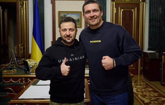Zelensky said he was ready to enter the ring with Putin