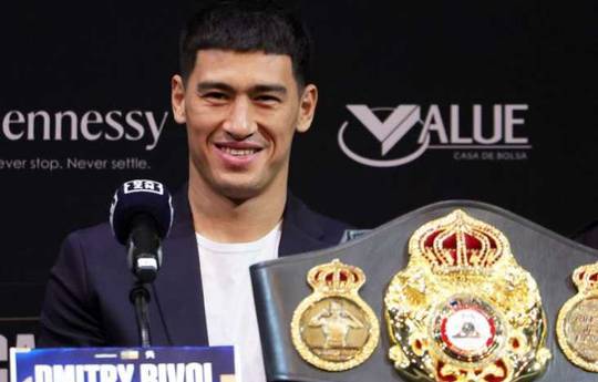 Bivol didn't believe he would become a professional boxer