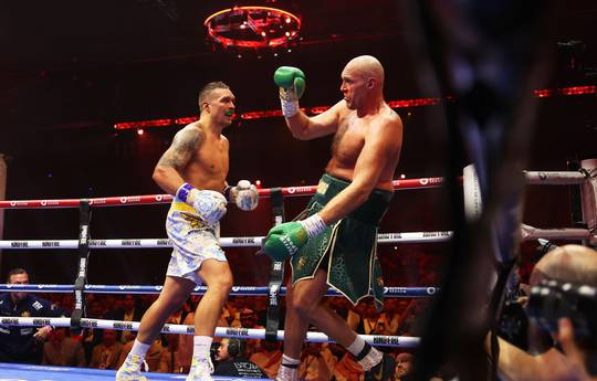 Fotos do combate Usyk vs. Fury