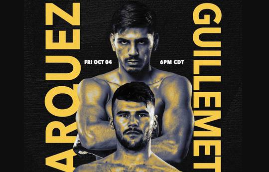 Wann findet heute Abend der Kampf Giovanni Marquez gegen Thomas Guillemette statt? Ringwalks, Zeitplan, Streaming-Links