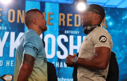 Usyk-Joshua 2 se llevará a cabo en Ucrania en una transmisión gratuita