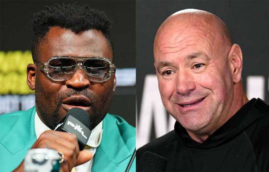 Ngannou a répondu à White