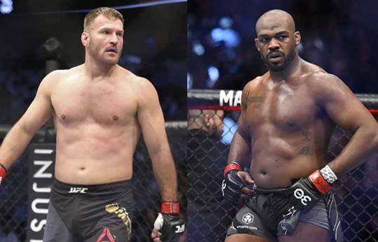 White said when the Jones-Miocic fight will take place