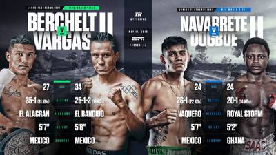 Berchelt vs Vargas. Where to watch live