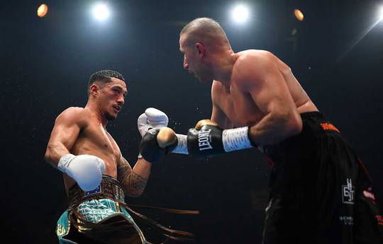 Opetaia brutally knocked out Chinkara in the eighth round