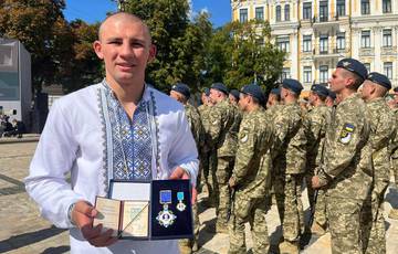 Khizhnyak recibió la Orden de Yaroslav el Sabio