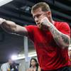 Saul Alvarez held an open training session 11