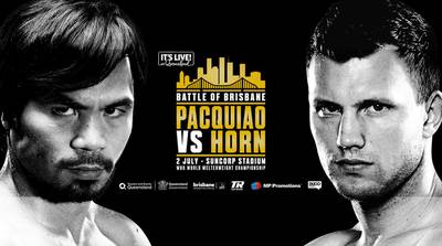 Pacquiao vs Horn undercard: full list of fights