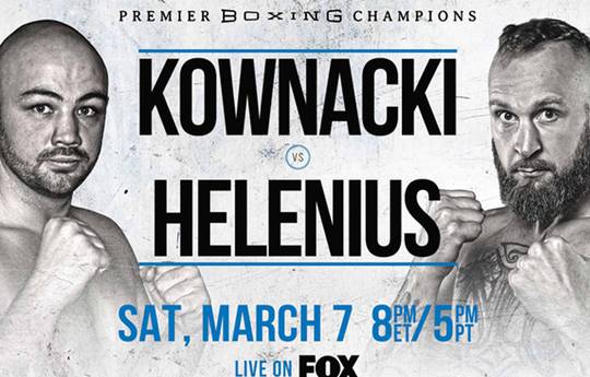 Kownacki vs Helenius. Where to watch live