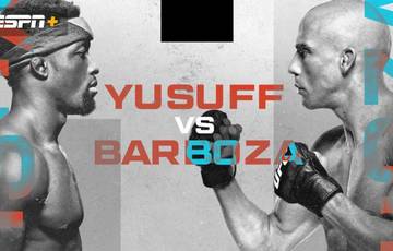UFC Fight Night 230. Barboza vs. Yusuf: toda la cartelera del torneo