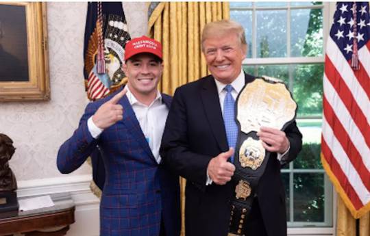 Covington promises a new belt to the US President