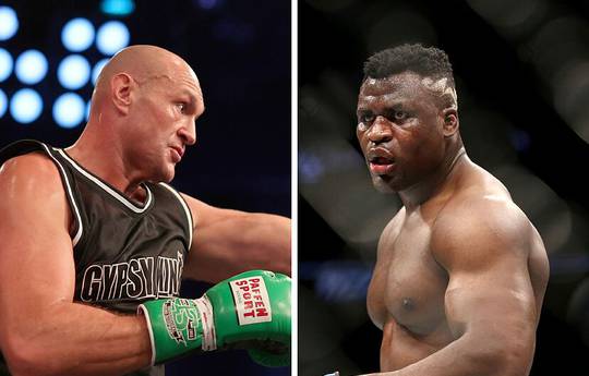 Bisping made a prediction for the fight between Fury and Ngannou